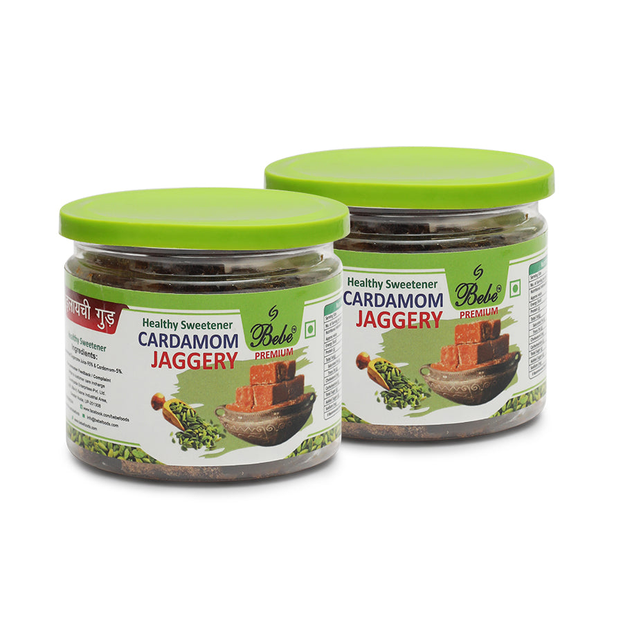 Bebe Cardamom Jaggery (250g x 3)