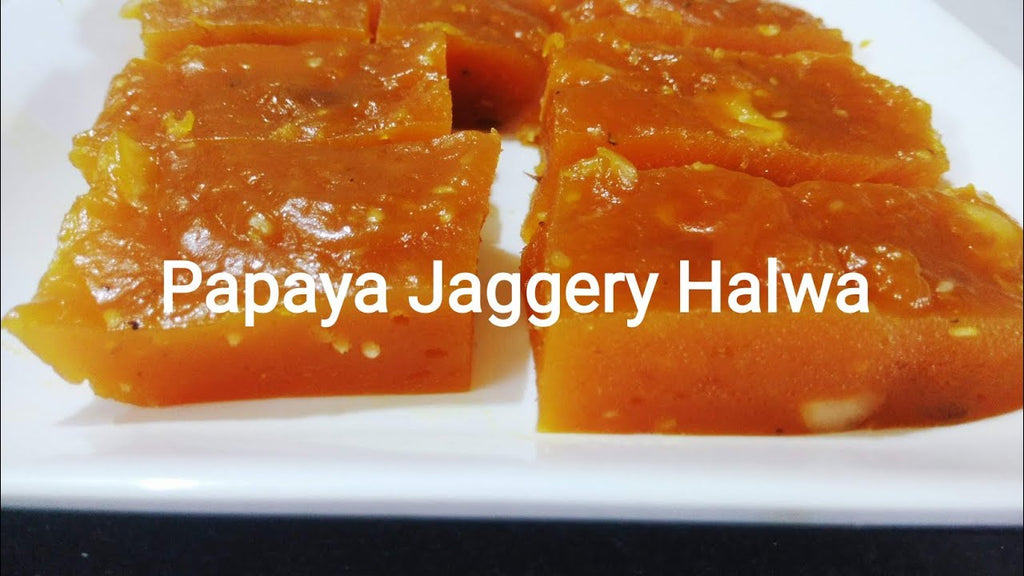 Delicious Papaya Halwa Recipe with Jaggery