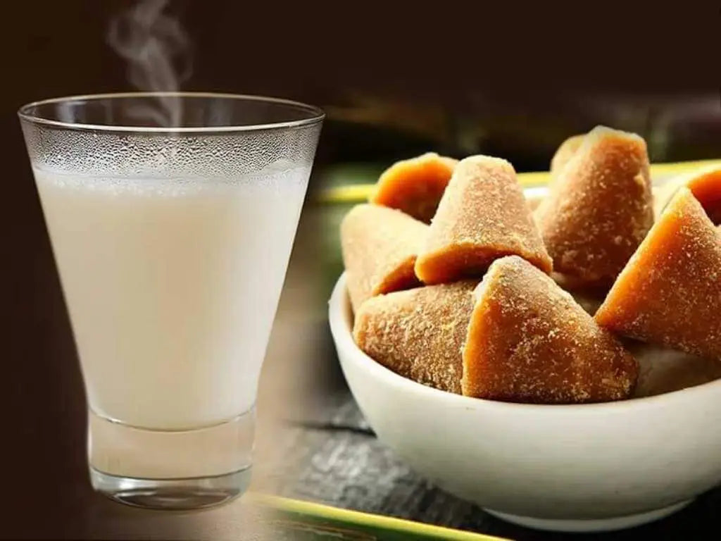 The Heartwarming Benefits of Drinking Milk with Jaggery