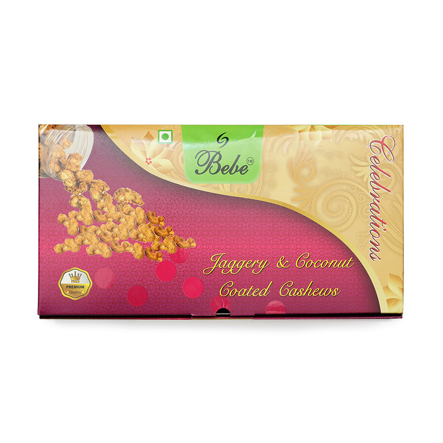 Jaggery & Coconut Coated Cashews (300g)