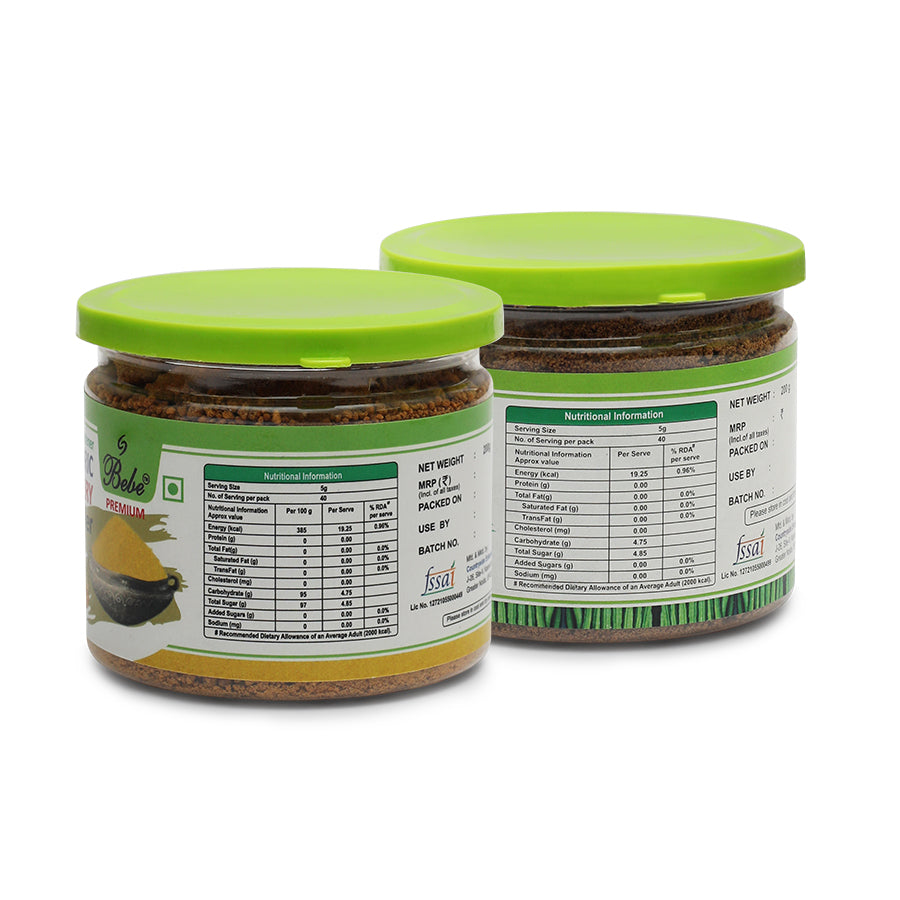 Turmeric Jaggery Powder (200g) & Moringa Jaggery Powder (200g)