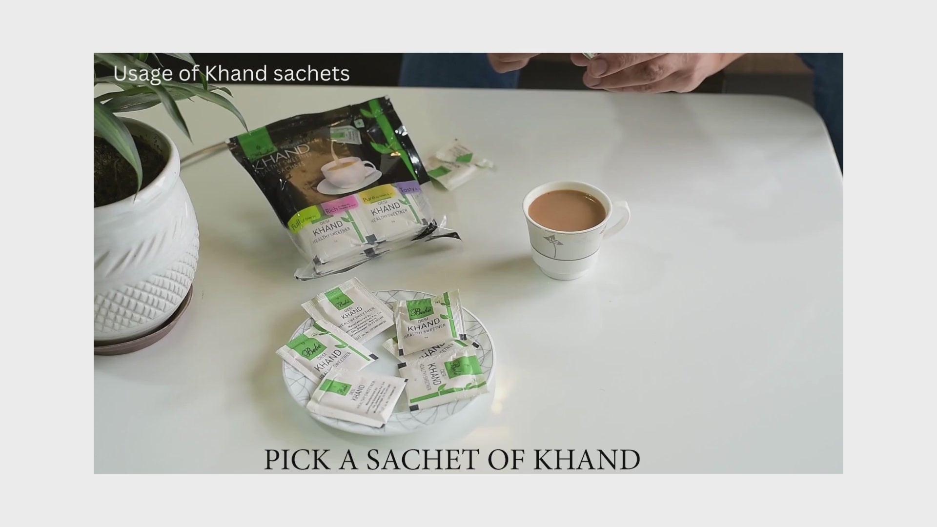 Bebe Jaggery Powder & Khand Sachets|Shakker|Healthy Sugar  150g each